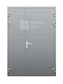 Противопожарная дверь EIWs-60 полуторная алюминиевая ДП-563